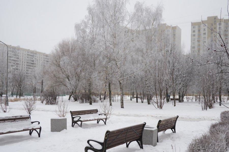 The past night in Moscow became the coldest in the past four years