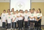 Slovenian children on a friendship mission in Moscow