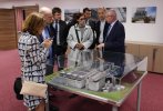 The delegation of the Belgian-Luxembourg chamber of Commerce visited the factory 