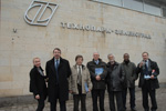 The delegation of France visit
