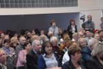 Жителей особенно интересовали вопросы очередей в поликлиниках...